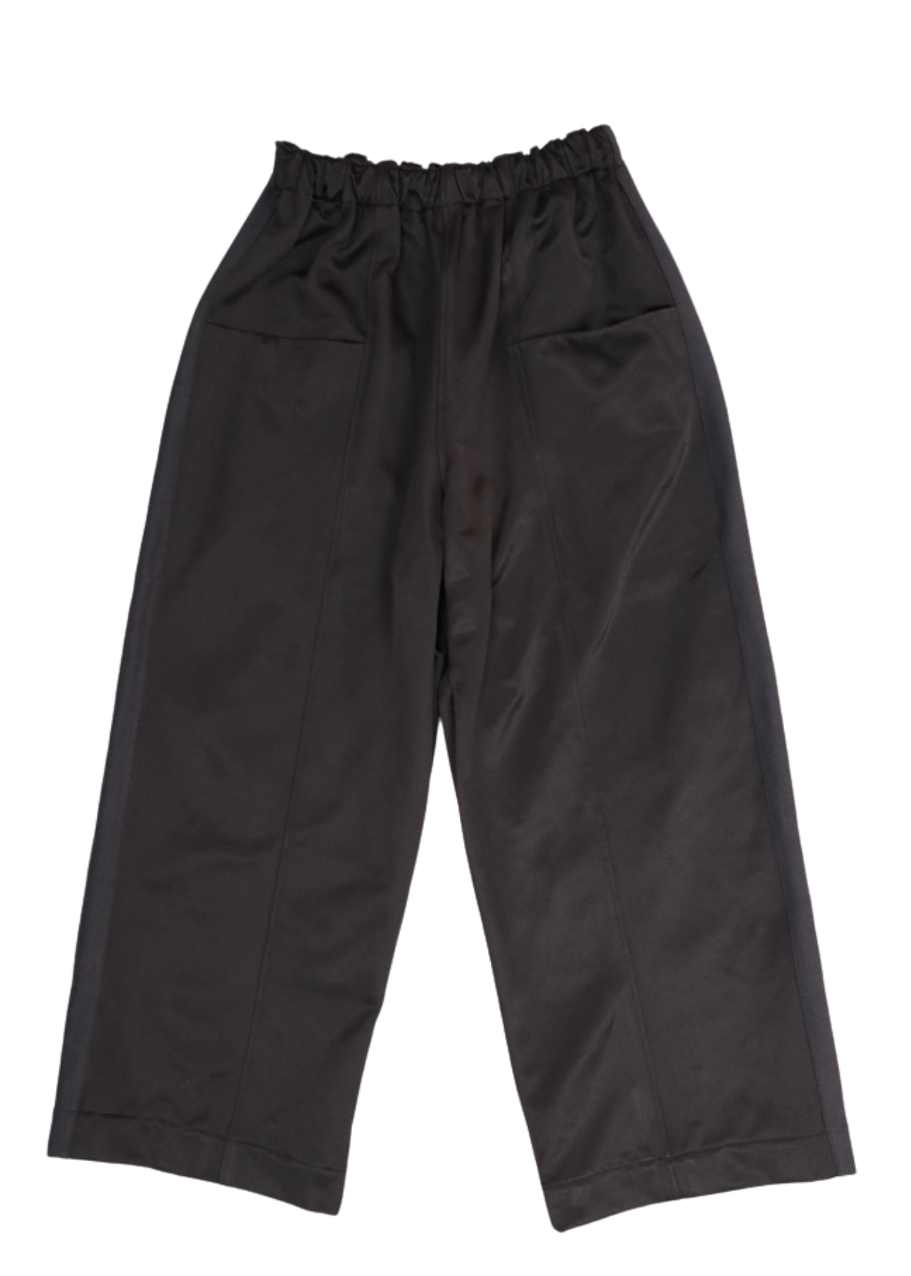 Tux Stripe Core Pant in Black Satin