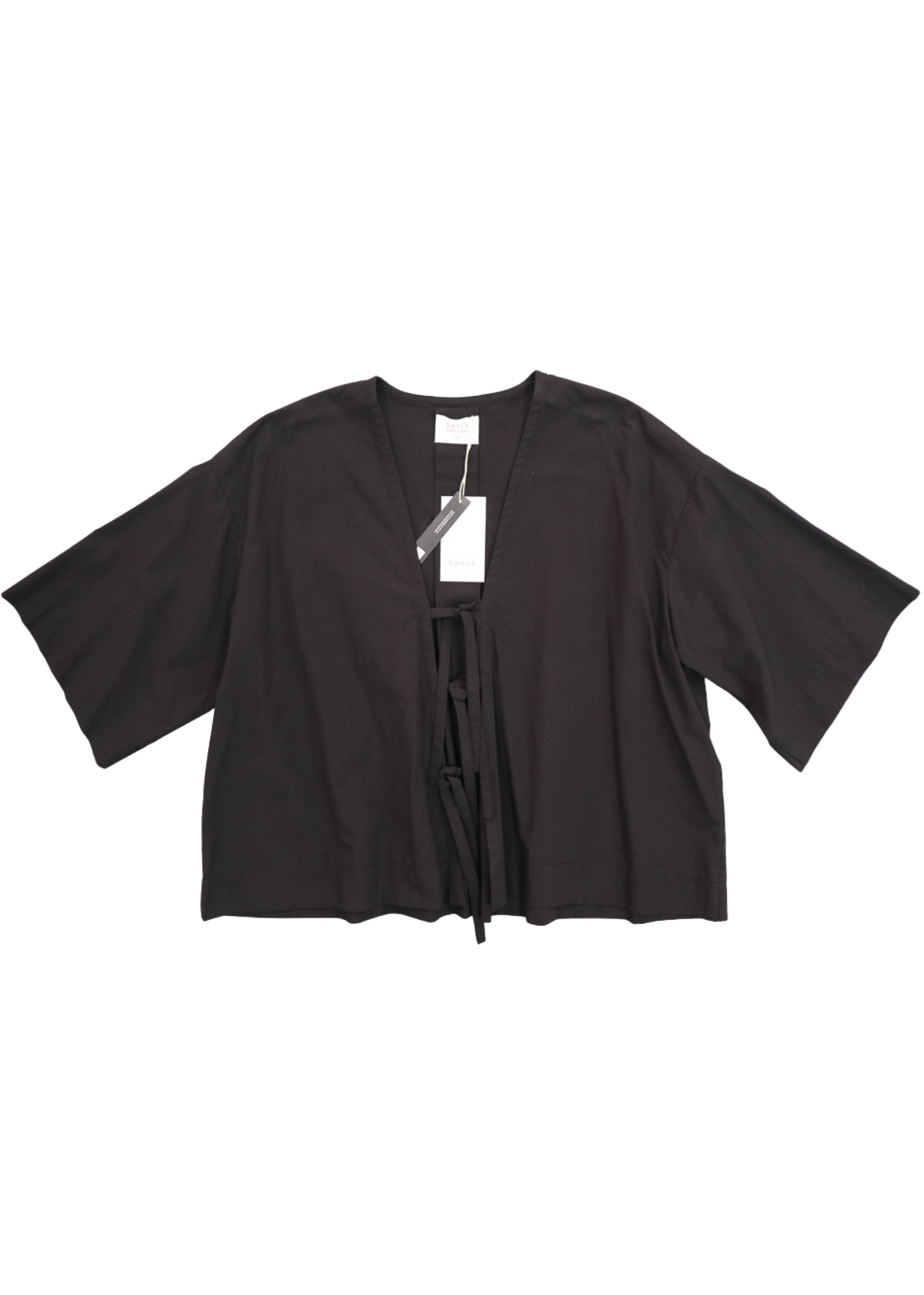 Strings Shirt in Black