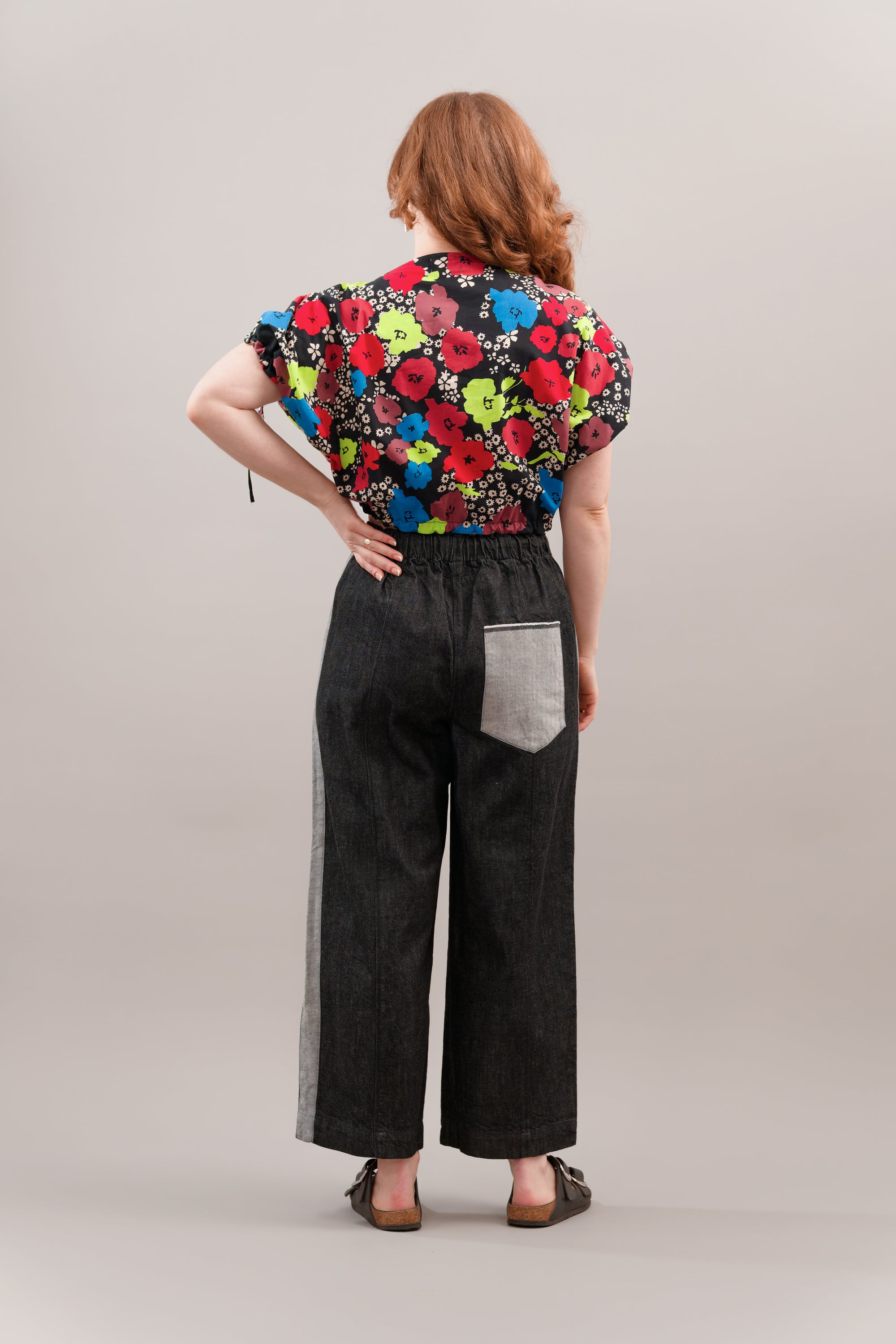 Cloud Top in Bloom Linen