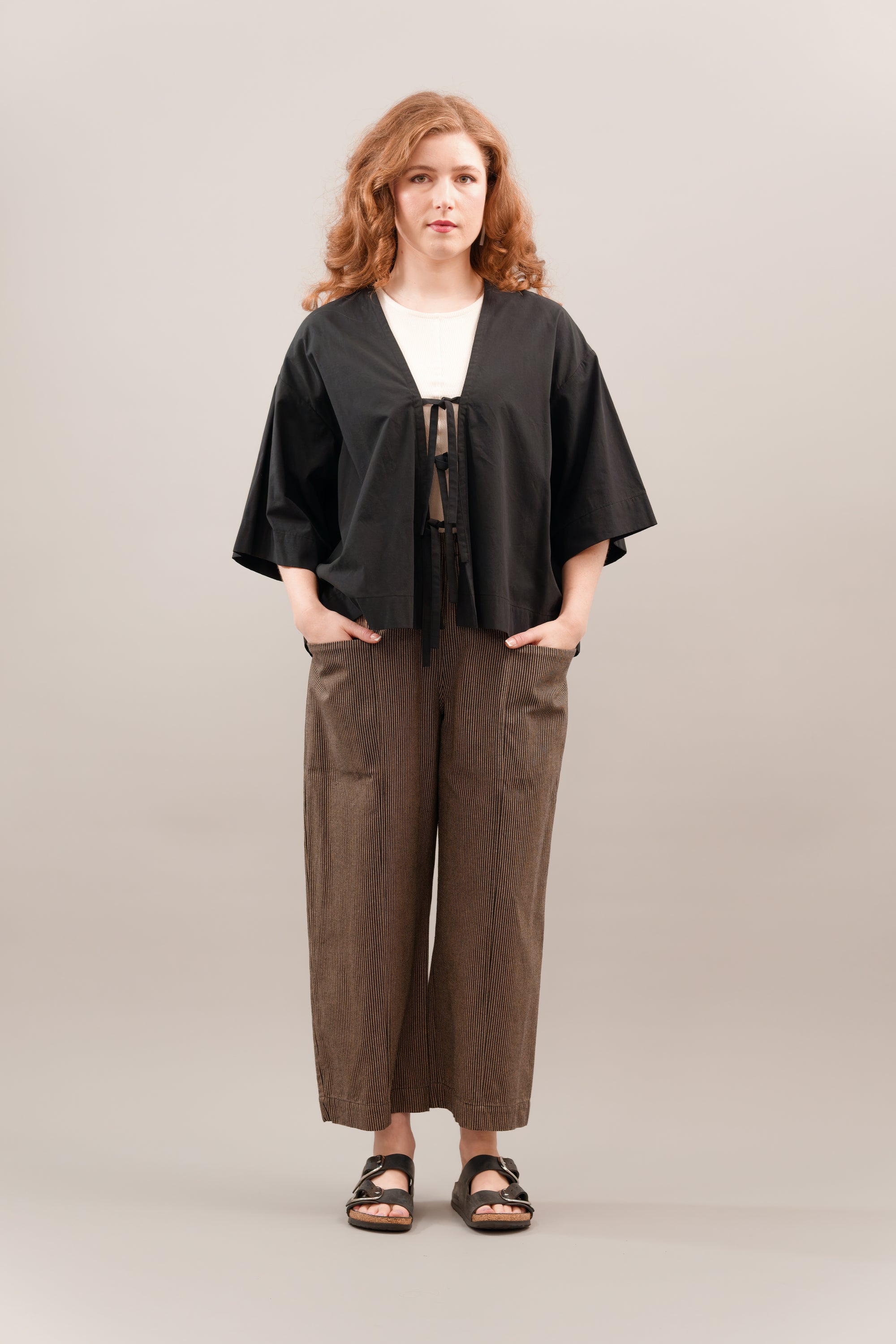 Strings Shirt in Black