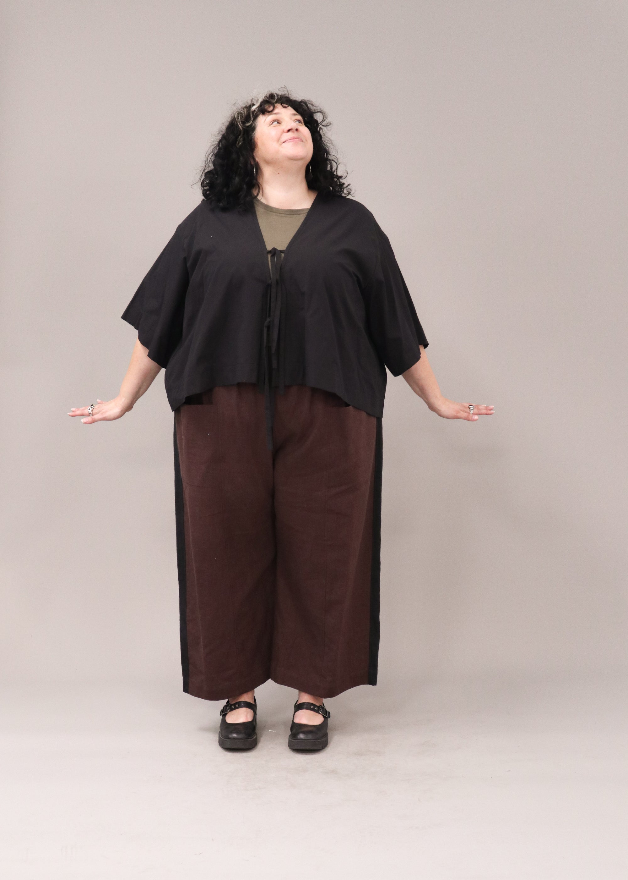Strings Shirt in Black