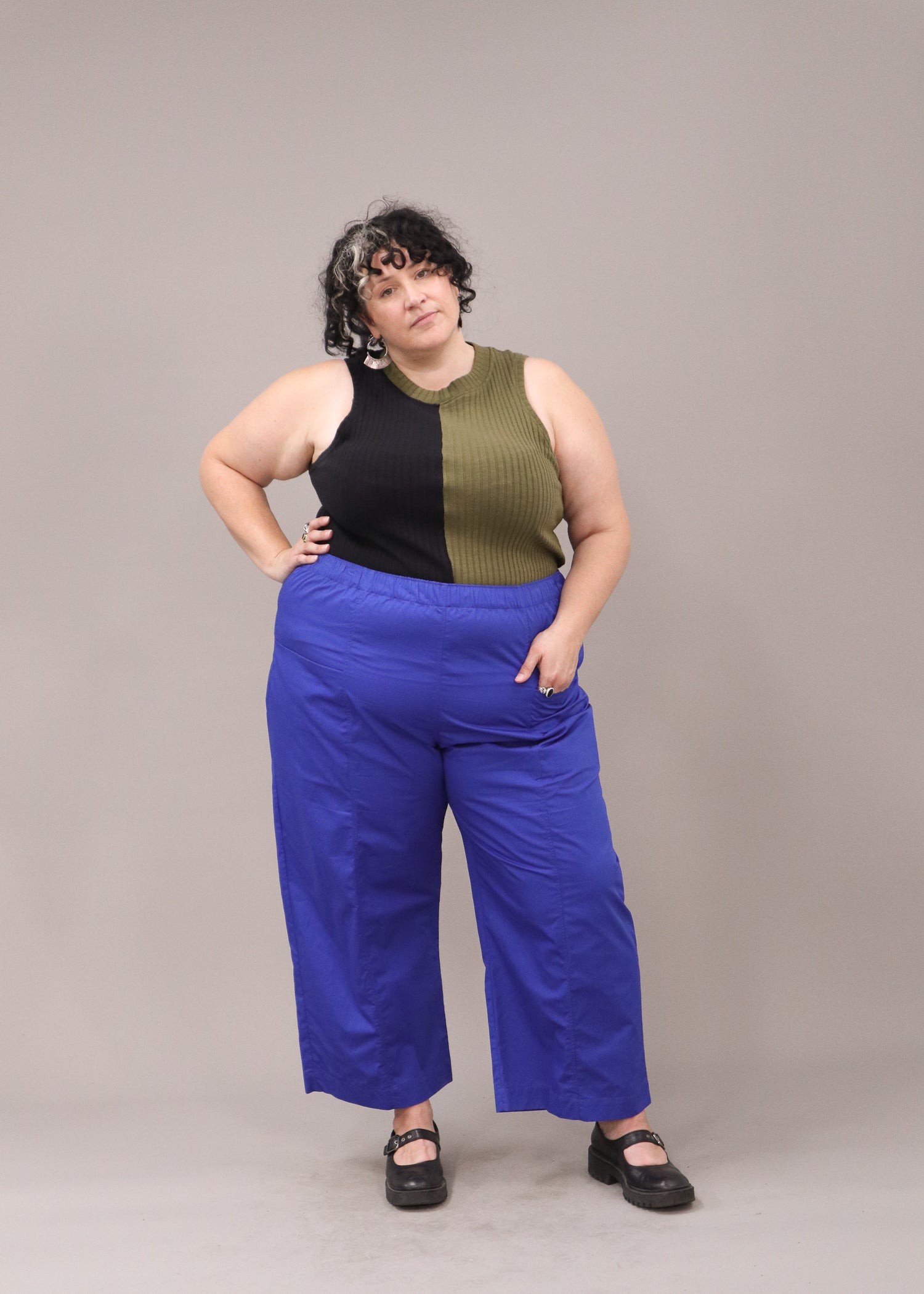 Core Pant in Cobalt