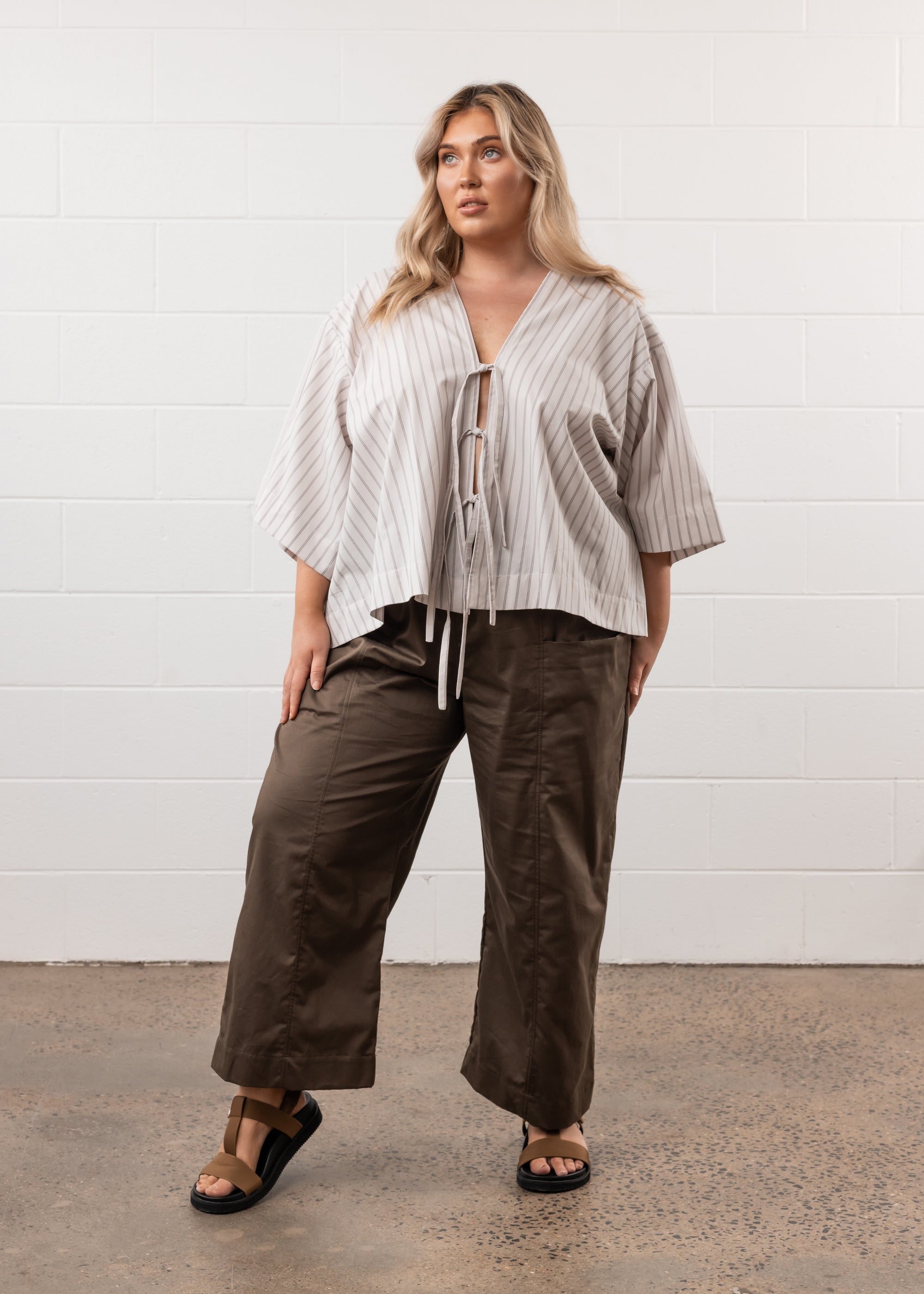 Strings Shirt in Stripe