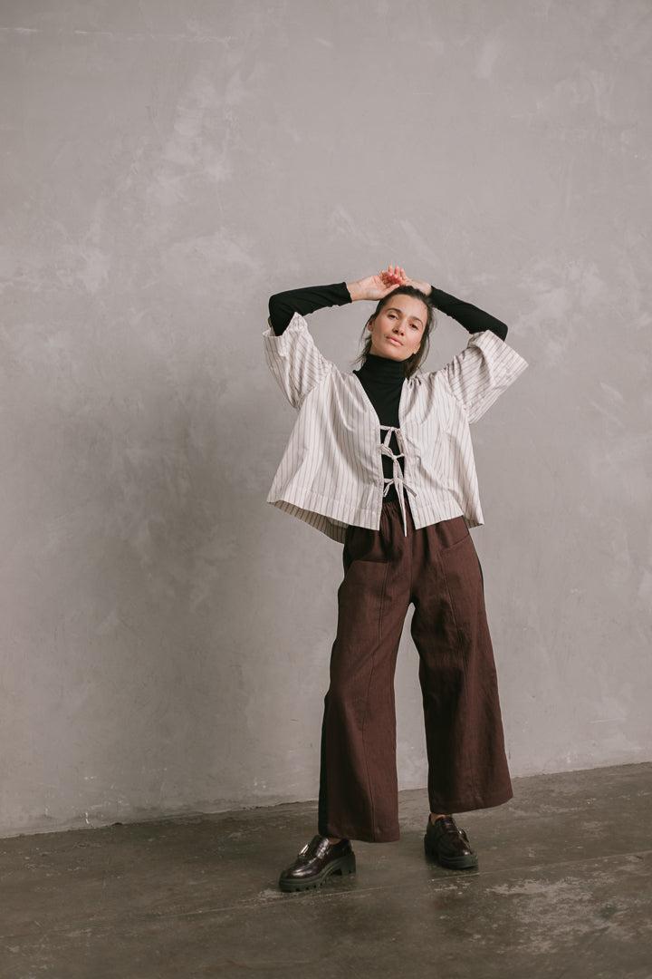 Strings Shirt in Stripe