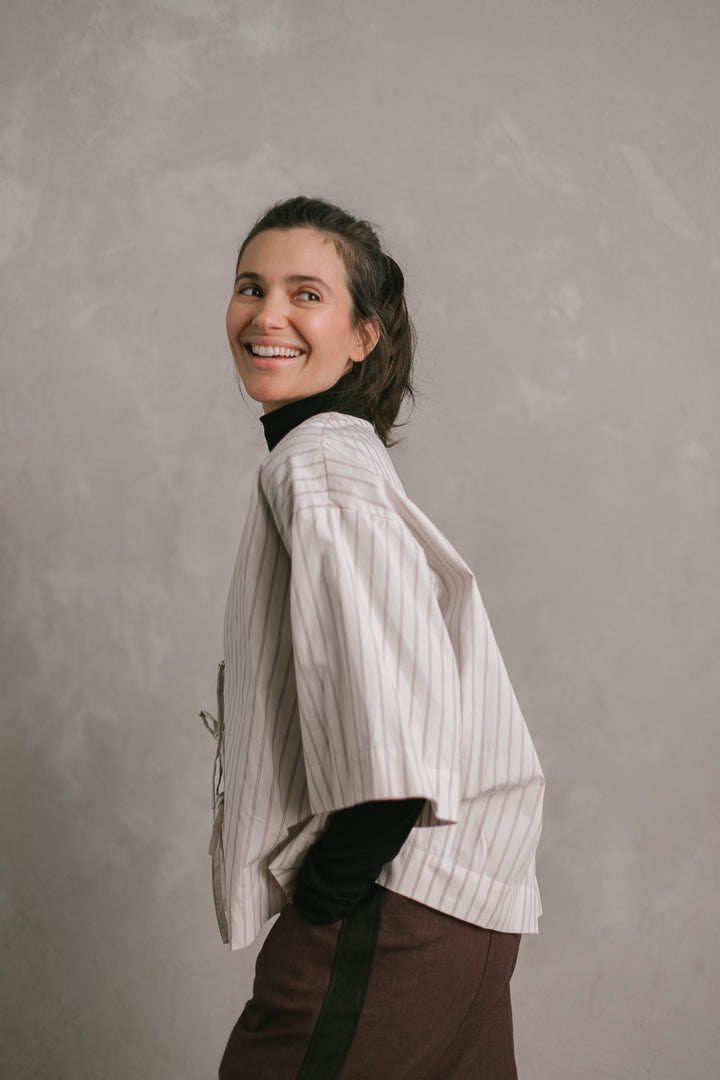 Strings Shirt in Stripe
