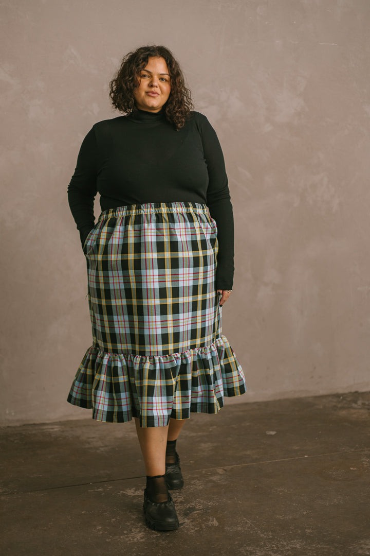 Market Skirt in Check