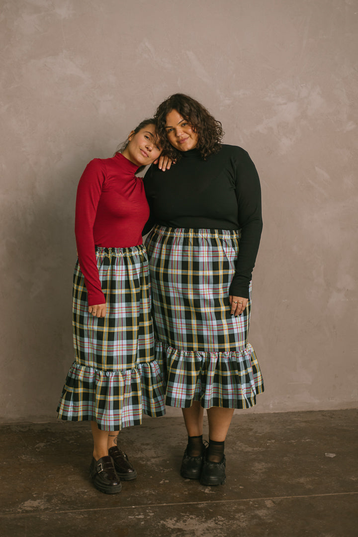 Market Skirt in Check