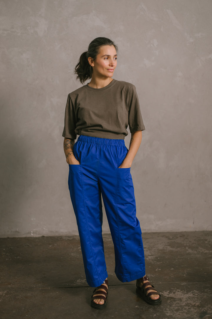 Core Pant in Cobalt