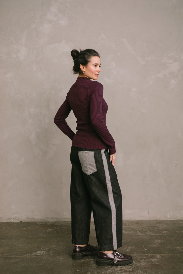 Core Pant in Dark Navy Denim