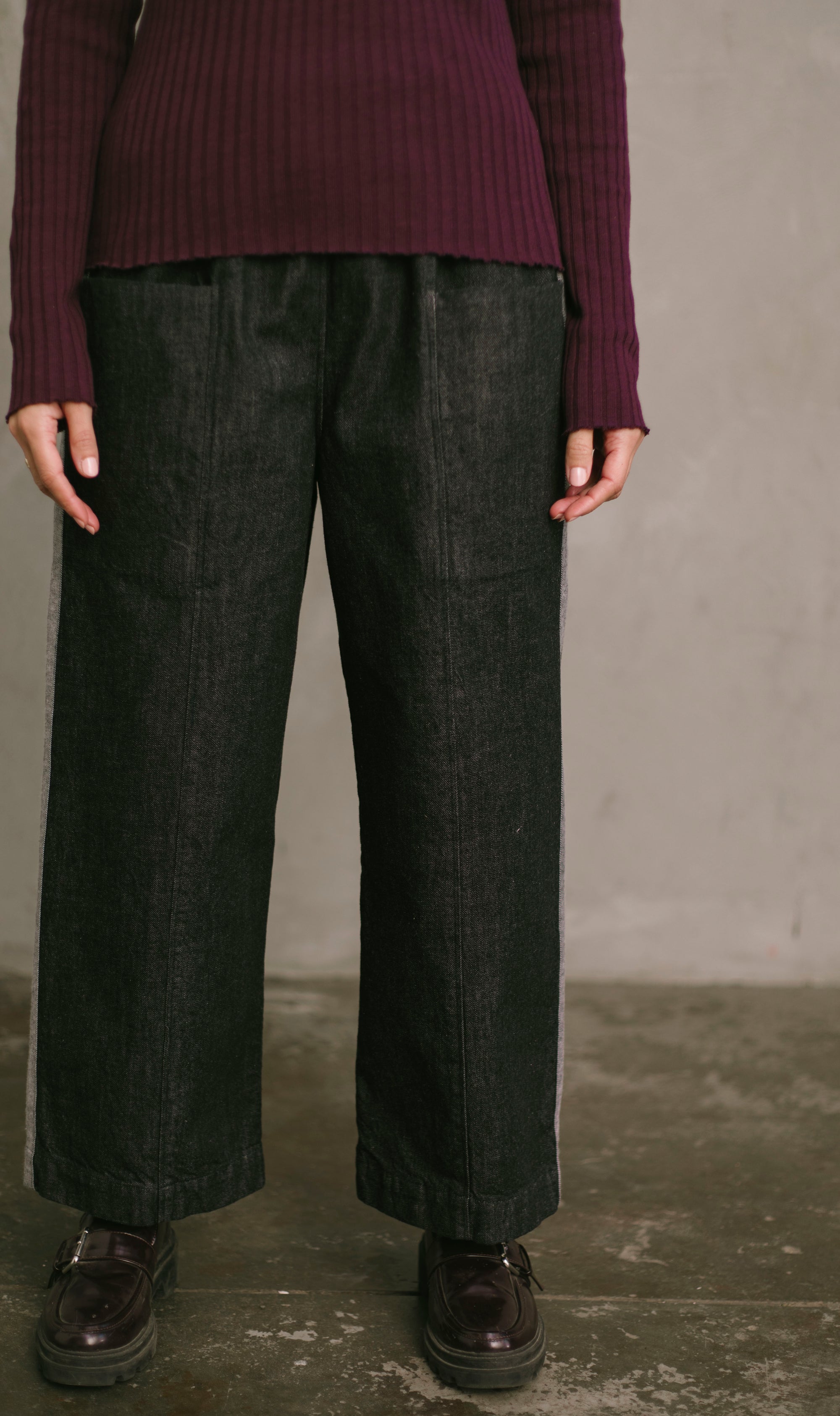 Core Pant in Dark Navy Denim