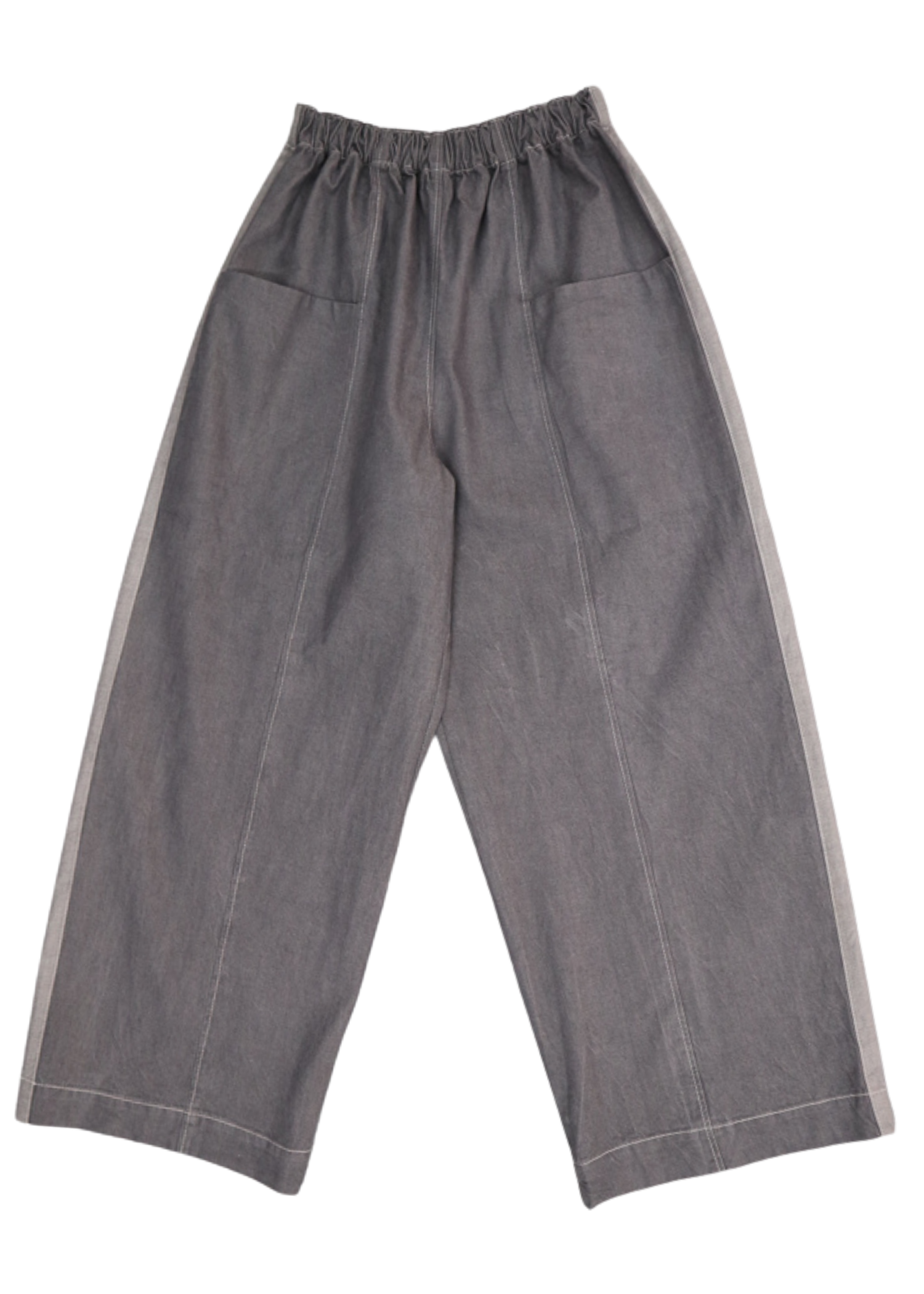 Tux Stripe Core Pant in Grey Denim